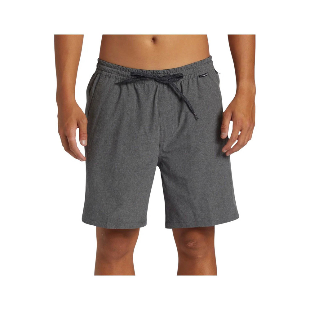 Merrell Men's Taxer Heather Amphibian 18 Hybrid Shorts Black - Regular